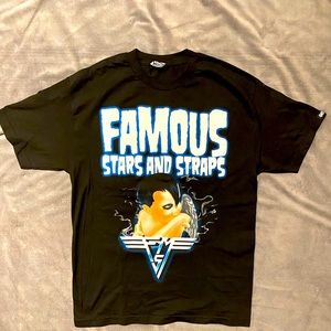 Van Halen + Misfits Famous Shirt Stars And Straps 2007 Tour Shirt. Brand New